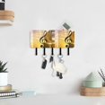 Abstract Concert Music Night Piano Guitar Retro Style Wall Adhesive Key