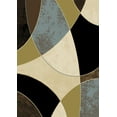 thumbnail image 1 of Abstract Contemporary 8x11 Geometric Area Rug Modern Carpet - Actual 7'8"x 10'4", 1 of 3