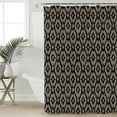 thumbnail image 1 of Abstract Contemporary, Bathroom Curtain 72 Inch Shower Stall Curtain with Hooks, Solid Minimalist Geometric Waterproof Polyester Bath Curtain Washable Bathtub Curtain 36''x 72'', 1 of 6