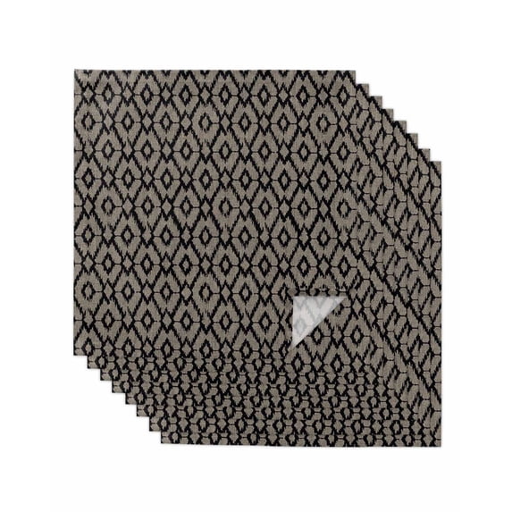 Abstract Contemporary, Cloth Napkins Washable Set of 8, Solid Minimalist Geometric Reusable Dinner Table Napkins Cloth Bulk for Weddings Kitchen Restaurants Hotel Events Parties 20 x 20 Inch