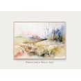 Abstract Country Landscape Wall Art Print, Decor - Walmart.com