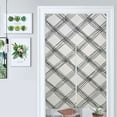 thumbnail image 1 of Abstract Crisscross Line Pattern Door Curtain Nordic Living Room DoorCurtain Porch Partition Curtain Kitchen Rative Half Curtain, 1 of 4