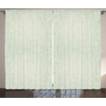 thumbnail image 1 of Ambesonne Abstract Curtains 2 Panel Set, Jumbled Moire Composition, 108" x 108", Sea Green Eggshell, 1 of 3
