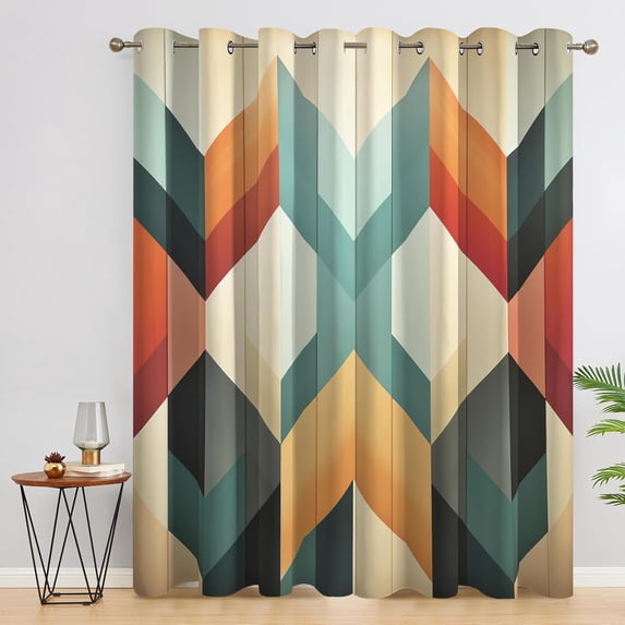 Abstract Curtains for Bedroom Abstract Curtains, Modern Contemporary ...