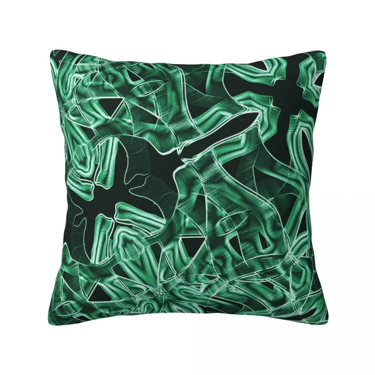 Abstract Curve Pillowcase Geometric Printing Spring Kawaii Travel