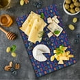 thumbnail image 1 of Abstract Cutting Board, Colorful Ornamental Flowers in Upside down Position Scandinavian Style Art, Decorative Tempered Glass Cutting and Serving Board, Small Size, Multicolor, by Ambesonne, 1 of 1