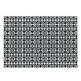 thumbnail image 1 of Abstract Cutting Board, Geometric Inspirations with Rhombuses and Triangle Shapes Monochrome Illustration, Decorative Tempered Glass Cutting and Serving Board, Large Size, Black White, by Ambesonne, 1 of 1