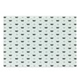thumbnail image 1 of Abstract Cutting Board, Humor Pattern with Several Sized Crown on Striped Background Illustration, Decorative Tempered Glass Cutting and Serving Board, Large Size, Black White, by Ambesonne, 1 of 1