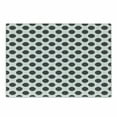 thumbnail image 1 of Abstract Cutting Board, Minimalist Circles with Vertical and Horizontal Inner Lines, Decorative Tempered Glass Cutting and Serving Board, in 3 Sizes, by Ambesonne, 1 of 2