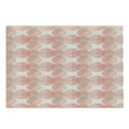 thumbnail image 1 of Abstract Cutting Board, Overlapped Circles Pattern with Dashed Lines Digital Image Print, Decorative Tempered Glass Cutting and Serving Board, Large Size, Pale Sepia White, by Ambesonne, 1 of 1