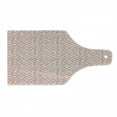 thumbnail image 1 of Abstract Cutting Board, Pastel Flock of Fish Design in Monochrome Warm Tones Flow Depiction Pattern, Decorative Tempered Glass Cutting and Serving Board, in 3 Sizes, by Ambesonne, 1 of 2