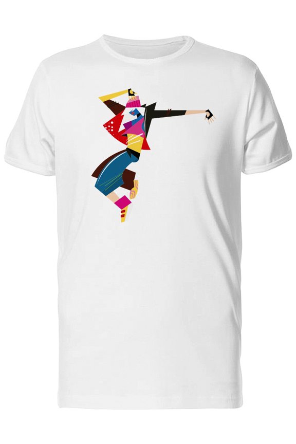Abstract Dancer Girl Tee Men's -Image by Shutterstock