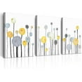 thumbnail image 1 of Abstract Dandelion Flowers Watercolor Paintings Canvas Wall Art For Living Room Bedroom Office Wall Decor Modern Wall Pictures Prints Artwork Kitchen Decorations Room Home Decor 3 Piece, 1 of 6