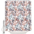 thumbnail image 1 of Abstract Dandelion Watercolor Plant Floral Hand Printed Style Shower Curtain for Bathroom 72" x 72", Shower Curtain with Hooks Polyester Waterproof Home Bathtub Decor, 1 of 3