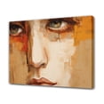 thumbnail image 1 of Abstract Decorative Painting Of Human Face Framed Gallery Poster Decorative Painting Canvas Wall Art Living Room Posters Bedroom Painting,Frame-style,16x24inch(40x60cm), 1 of 8