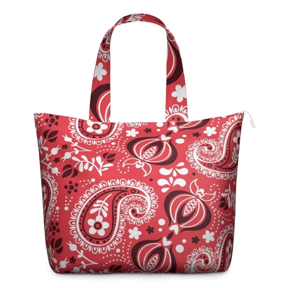 Abstract Decorative Pattern Travel Tote - Lightweight & Travel-Ready Design