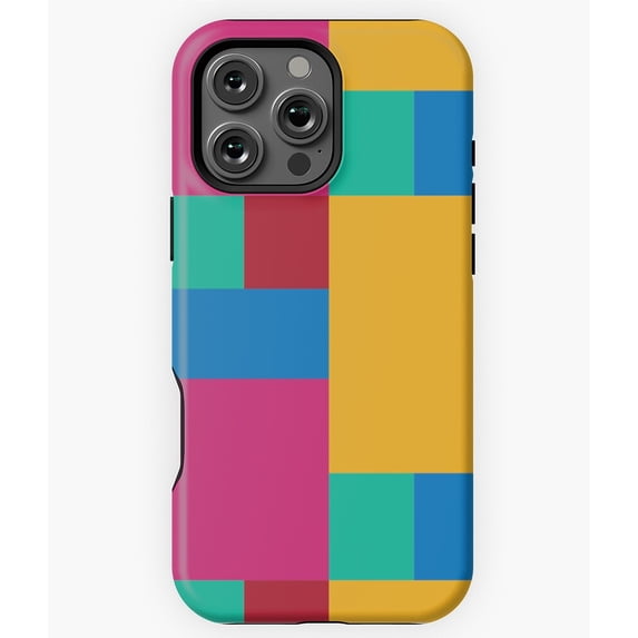 Abstract Design Colorful Geometric M4922 Phone Case for iPhone 17 16 15 14 13 12 11 Pro Max