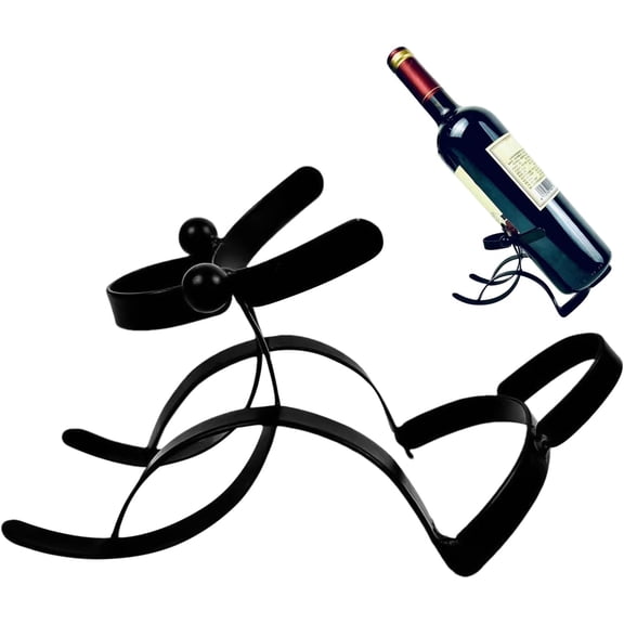 Abstract Dog Wine Rack - Modern Sculptural Bottle Holder for Home, Kitchen, Living Room, Bar Cabinet, Pantry Party Decor(RL 1 PC)
