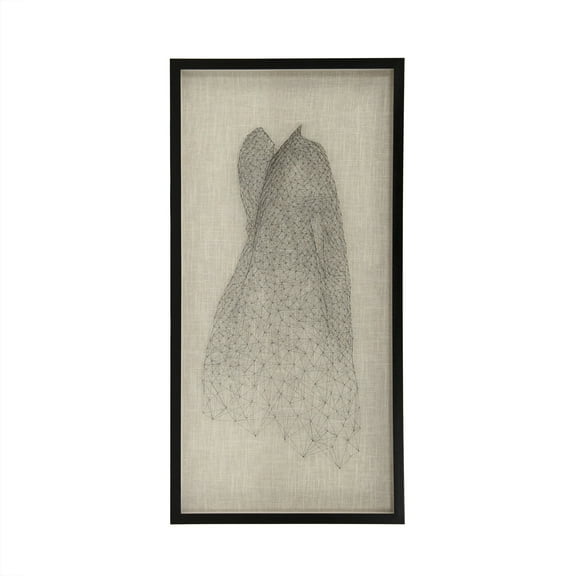 Abstract Dress String Wall Art