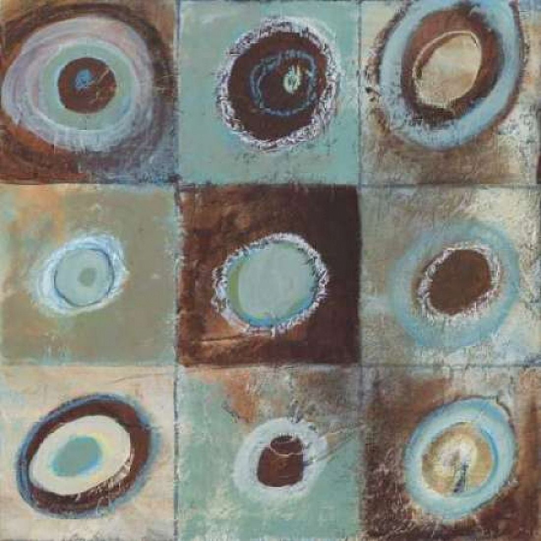 Abstract Earth I Canvas Art - Tara Gamel (24 x 24)