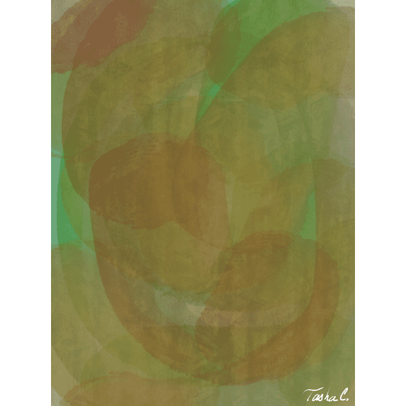 Abstract Earth Tones Canvas - Extra Large Wall Art - 30x40in