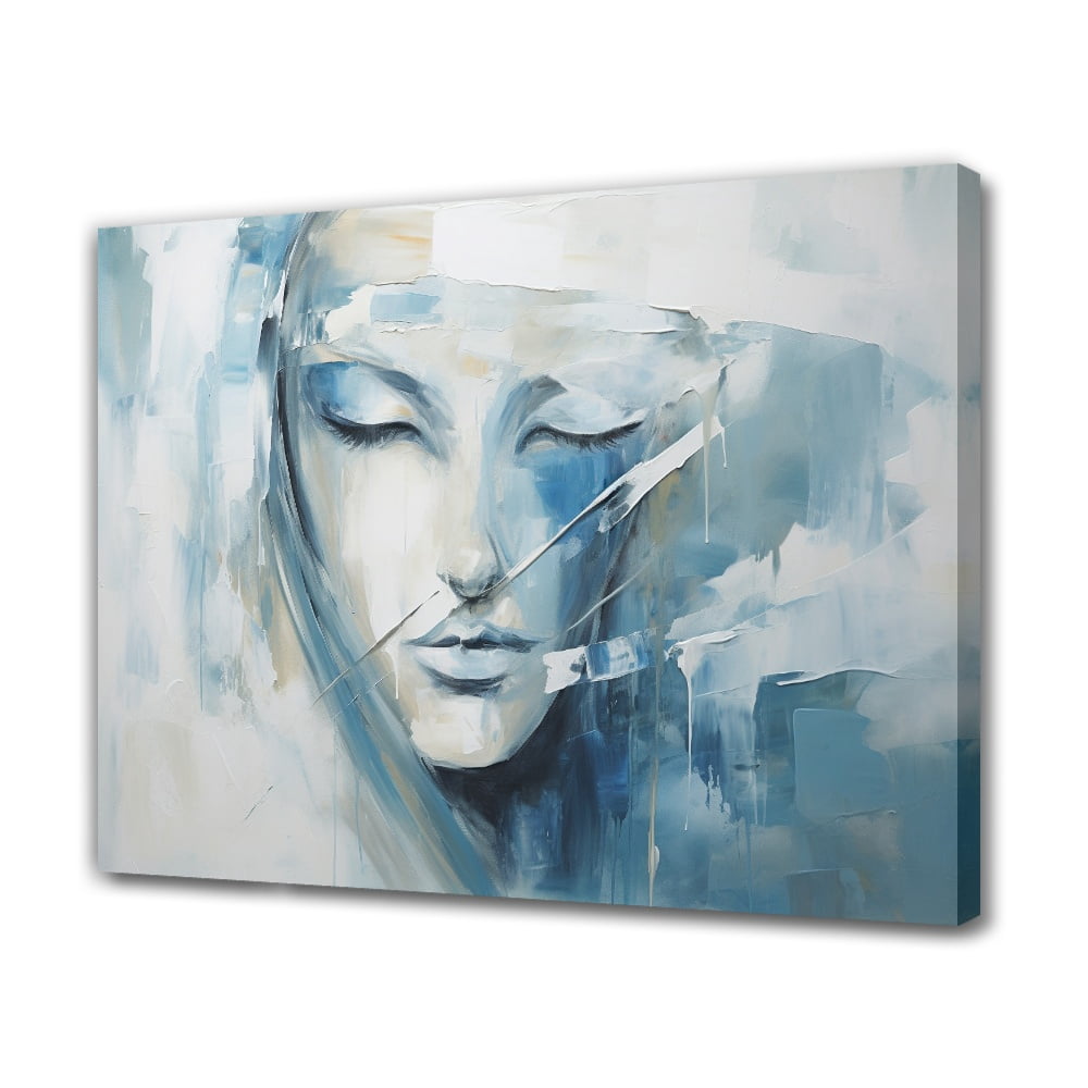 Abstract Expressionism Decorative Painting Framed Gallery Canvas Poster ...