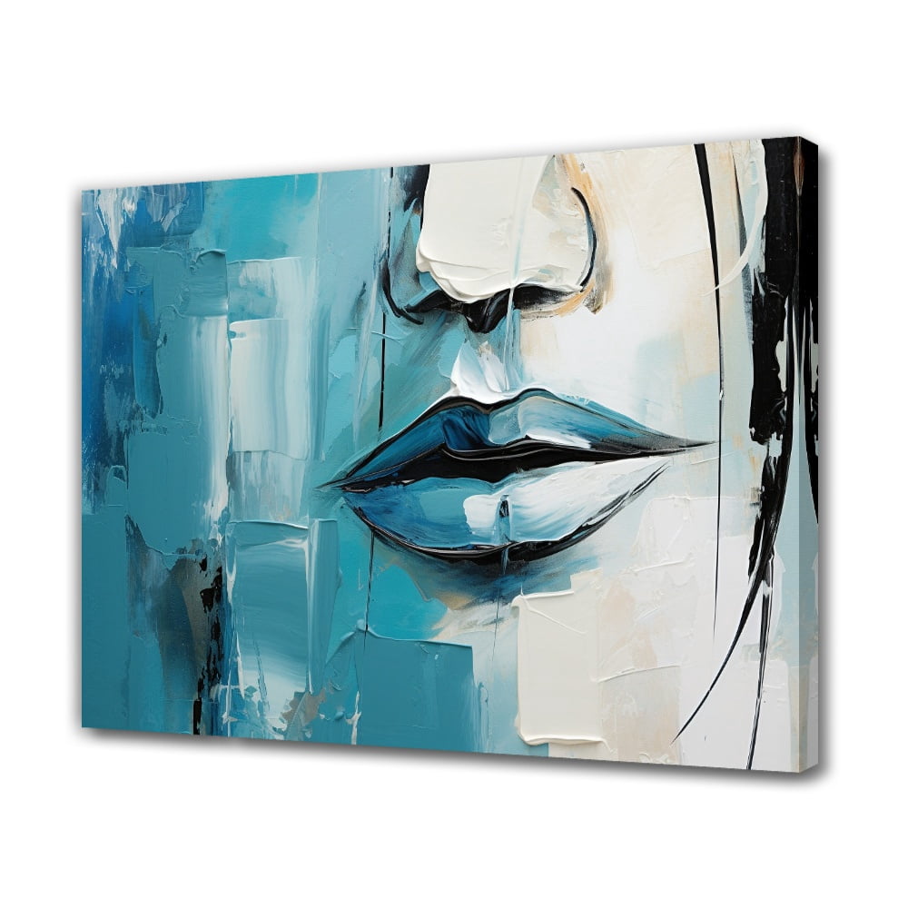 Abstract Expressionism Decorative Painting Framed Gallery Canvas Poster ...