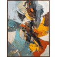 thumbnail image 1 of Abstract Expressionist Textured Canvas Print, Suitable for Living Room, Bedroom, Dining Room, Office, Entryway Decor, 1 of 8