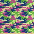thumbnail image 1 of Ambesonne Abstract Fabric by the Yard Upholstery, Modern Design Wave, 10 Yards, Multicolor, 1 of 4