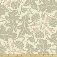 thumbnail image 1 of Ambesonne Abstract Fabric by the Yard Upholstery, Vintage Dandelion Flower, 3 Yards, Cream Pale Sepia and Blush, 1 of 5