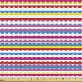 thumbnail image 1 of Ambesonne Abstract Fabric by the Yard Upholstery, Modern Horizontal Line Art, 3 Yards, Multicolor, 1 of 5
