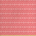 thumbnail image 1 of Ambesonne Abstract Fabric by the Yard Upholstery, Drop Diamonds Lace Look, 10 Yards, Salmon and White, 1 of 4