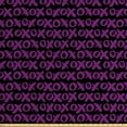 Ambesonne Abstract Fabric by the Yard Upholstery, Retro Funky Xoxo ...