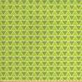 thumbnail image 1 of Abstract Fabric by the Yard Upholstery, Repetitive Polygon Triangles Illustration Geometrical Design, Decorative Fabric for DIY and Home Accents, Olive Green Apple Green by Ambesonne, 1 of 4