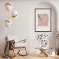 Abstract Face Wall Art Print, Boho Woman Line Portrait And Home Decor ...