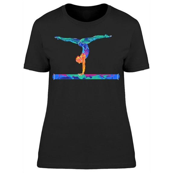 Abstract Female Athlete T-Shirt Women -Image by Shutterstock, Female Medium