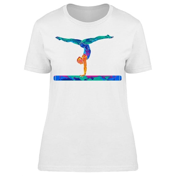 Abstract Female Athlete T-Shirt Women -Image by Shutterstock, Female Medium