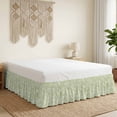 Abstract Fiber Line Bed Skirt California King Size 16 Inch Drop, Spring ...