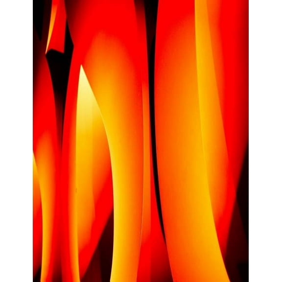 Abstract Flames Notebook: College Ruled 100 Sheets/200 Pages 7.44x9.69 (Paperback)