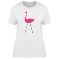 thumbnail image 1 of Abstract Flamingo T-Shirt Women -Image by Shutterstock, Female Medium, 1 of 2