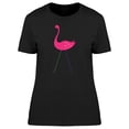 thumbnail image 1 of Abstract Flamingo T-Shirt Women -Image by Shutterstock, Female XX-Large, 1 of 2
