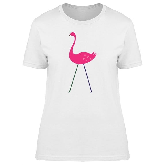 Abstract Flamingo T-Shirt Women -Image by Shutterstock, Female x-Large
