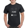 thumbnail image 1 of Abstract Flash Of Lightning T-Shirt Men -Image by Shutterstock, Male 5X-Large, 1 of 4