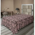 thumbnail image 1 of Ambesonne Abstract Flat Sheet, Dancers and Flowers, TwinXL Size, Rose Black Dried Rose, 1 of 1