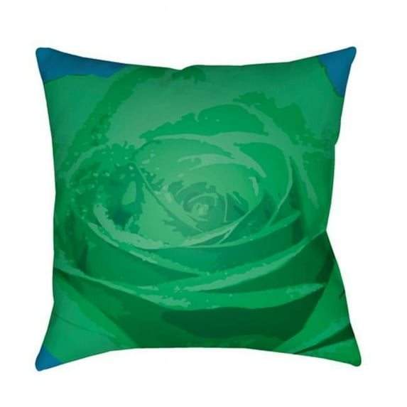 Abstract Floral 20 x 20 x 4 Made to Order Throw Pillow