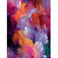 thumbnail image 1 of Abstract Floral Canvas Print Wall Art for Living Room Bedroom Office Hallway Hotel Lobby Modern Home Decor, 1 of 8