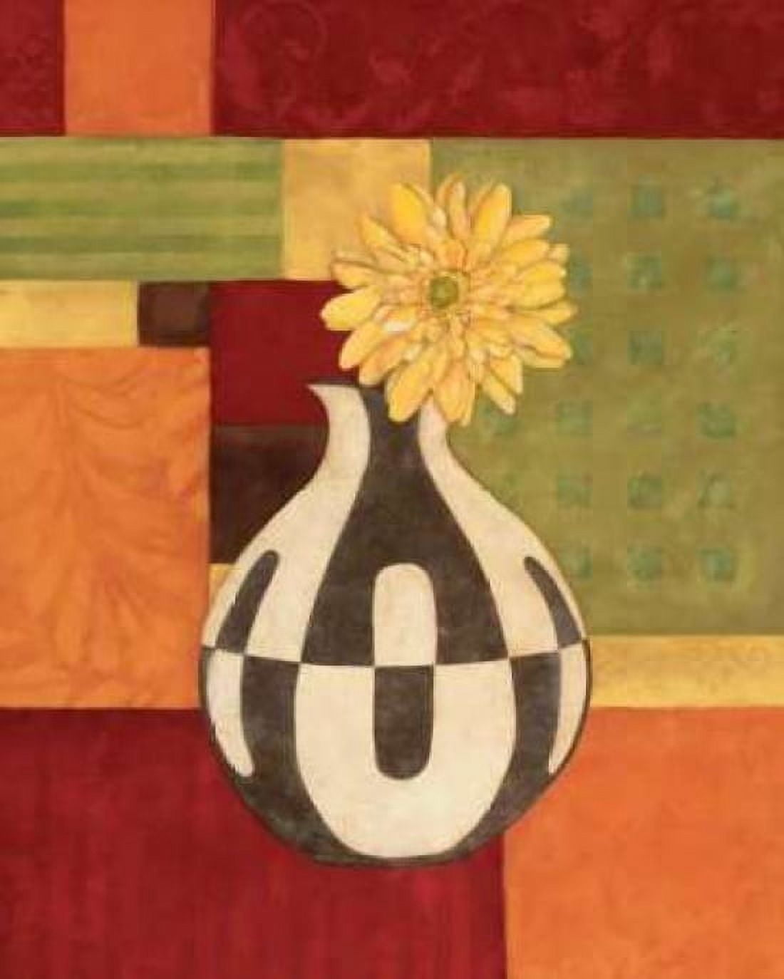 Abstract Floral I Canvas Art - Stephanie Marrott (24 x 30)