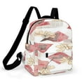 thumbnail image 1 of Abstract Floral Red Pattern Design Small Backpack Cute Mini Backpacks For Woman Lightweight Daypacks, 1 of 8