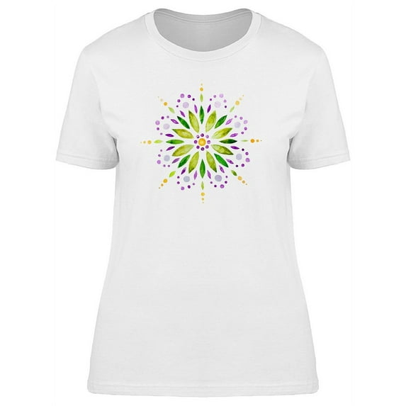 Abstract Flower Modern Art Tee Women's -Image by Shutterstock