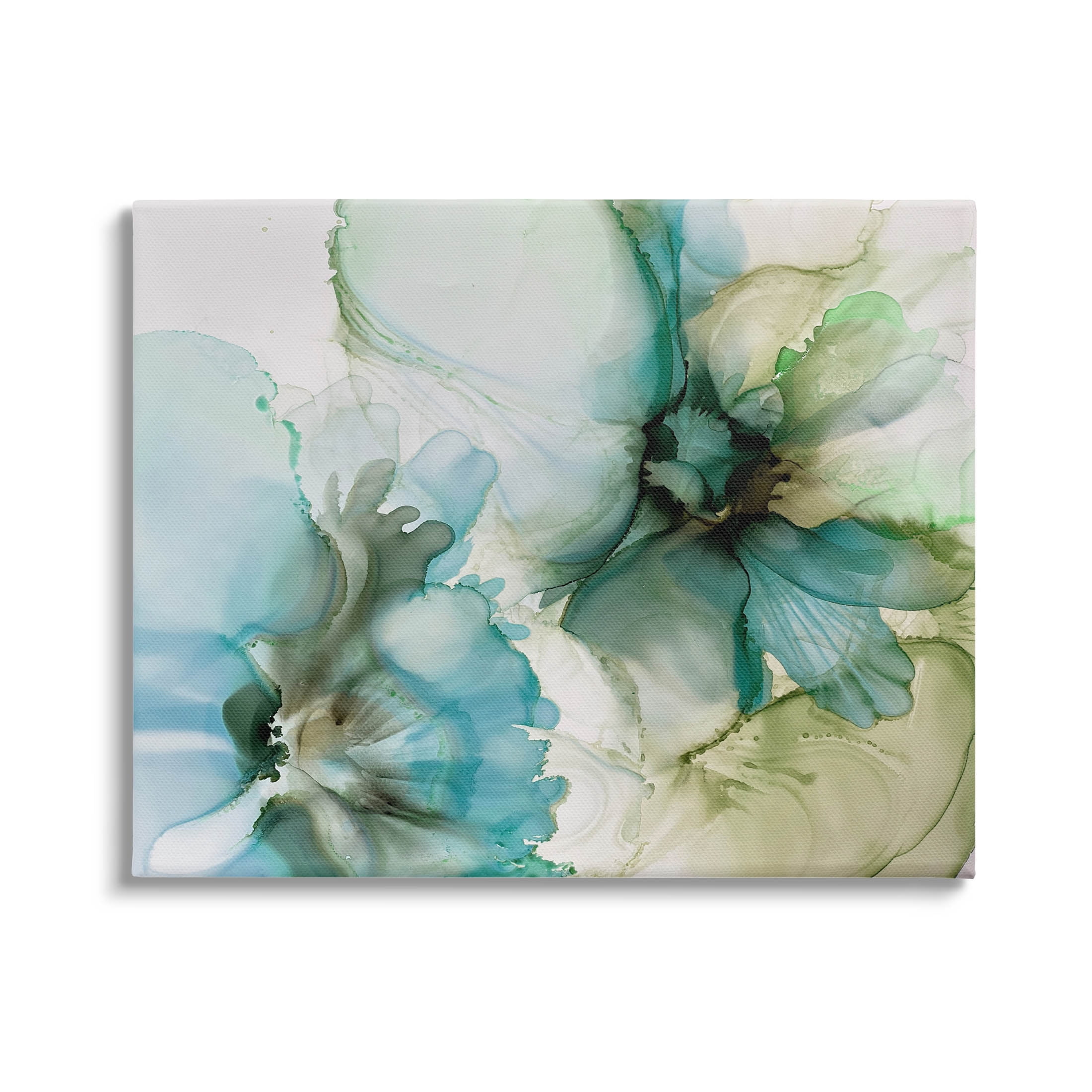 Abstract Flower Petals Blooming Abstract Graphic Art Gallery Wrapped Canvas Print Wall Art